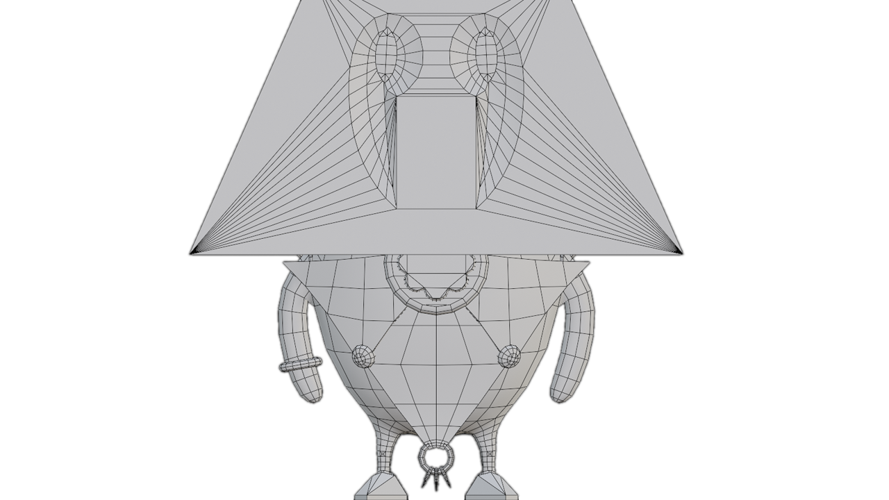 Character mesh topology